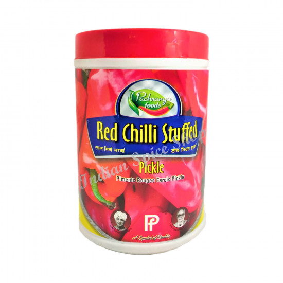 Pachranga Foods Red Chilli Stuffed Pickle 800g Pachranga Foods Red Chilli Stuffed Pickle 800g