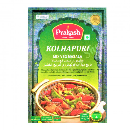 Prakash Kolhapuri Mix Veg Masala 25g Prakash Kolhapuri Mix Veg Masala 25g