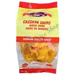 Purvi Cassava Mogo Chips Chilli 200g
