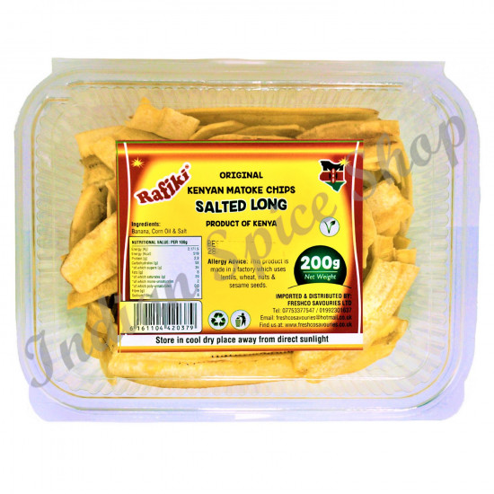 Rafiki Matoke Chips Salted Long 200g Rafiki Matoke Chips Salted Long 200g
