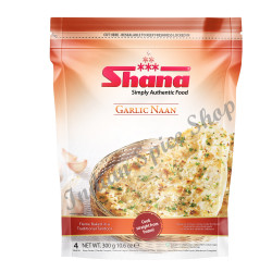 Shana Garlic Naan 4 Pieces 300g