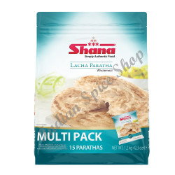Shana Lacha paratha Wholemeal Multipack 15 Pieces 1.2kg