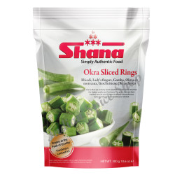 Shana Okra Sliced Rings 300g
