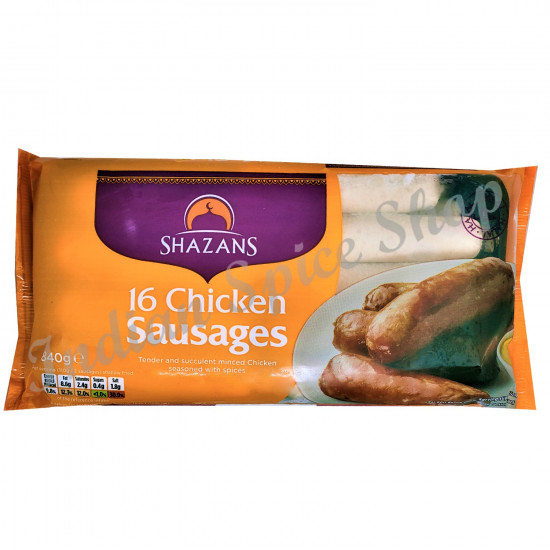 Shazans 16 Chicken Sausages 840g Shazans 16 Chicken Sausages 840g