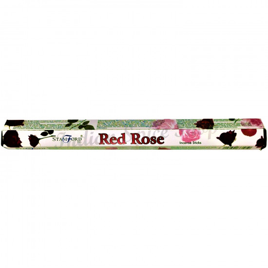 Stamford Inc Stamford Inc Red Rose 20 Incense Sticks