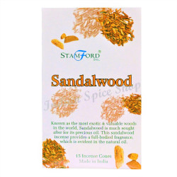 Stamford Inc Sandalwood 15 Incense Cones