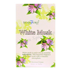 Stamford Inc White Musk 15 Incense Cones