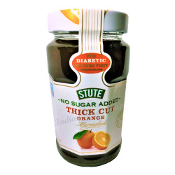 Stute No Added Sugar Thick Cut Orange Marmalade 430g 