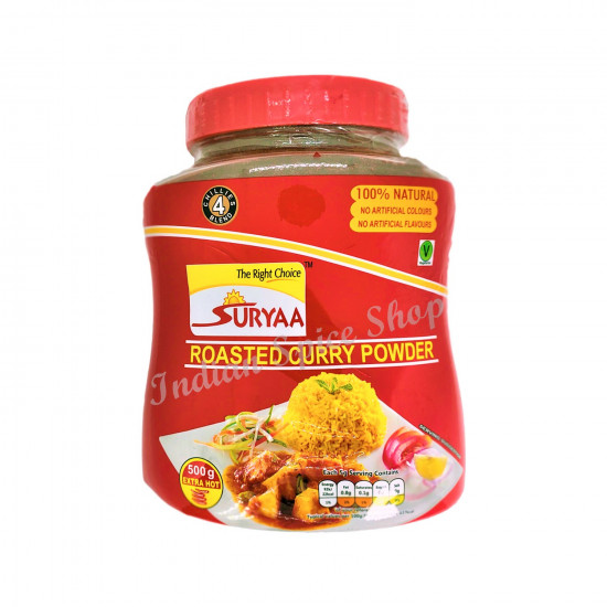 Suryaa Roasted Curry Powder Extra Hot 900g Suryaa Roasted Curry Powder Extra Hot 900g