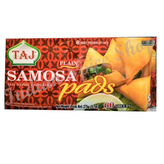 Taj Plain Samosa Pads 60 Sheets 275g