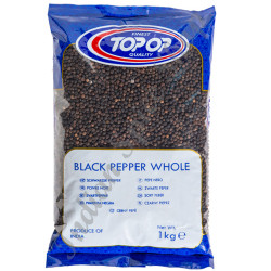 Topop Black Pepper Whole 1kg