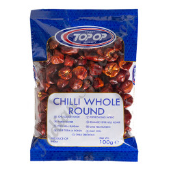 Topop Chilli Whole Round 100g