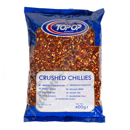 Topop Crushed Chillies 400g