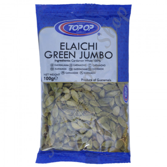 Topop Elaichi Green Jumbo 100g