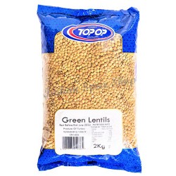 Topop Green Lentils 2kg