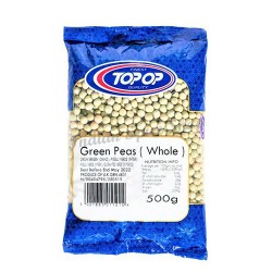 Topop Green Peas Whole 500g