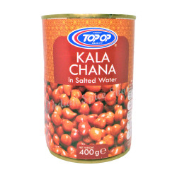 Topop Kala Chana In Salted Water 400g 