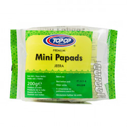 Topop Mini Papads Jeera 200g