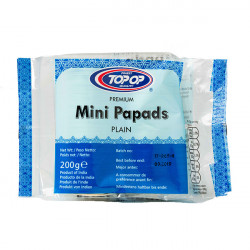 Topop Mini Papads Plain 200g