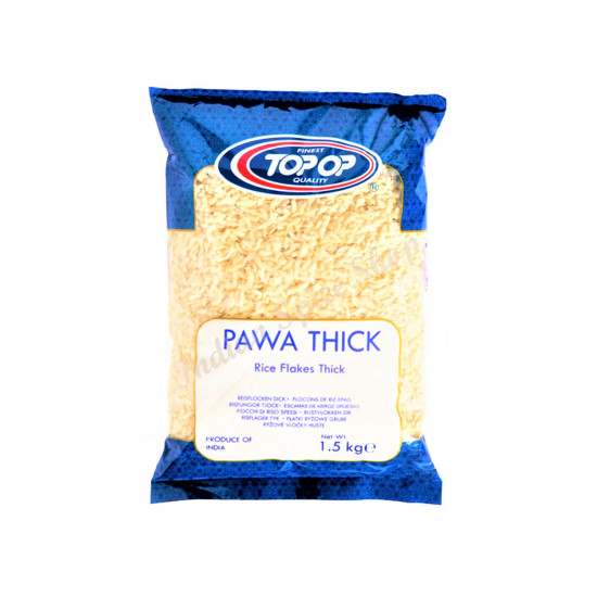 Topop Pawa Thick Rice Flakes Thick 1.5kg Topop Pawa Thick Rice Flakes Thick 1.5kg