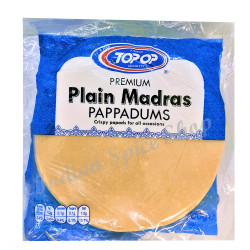 Topop Plain Madras Pappadums 200g