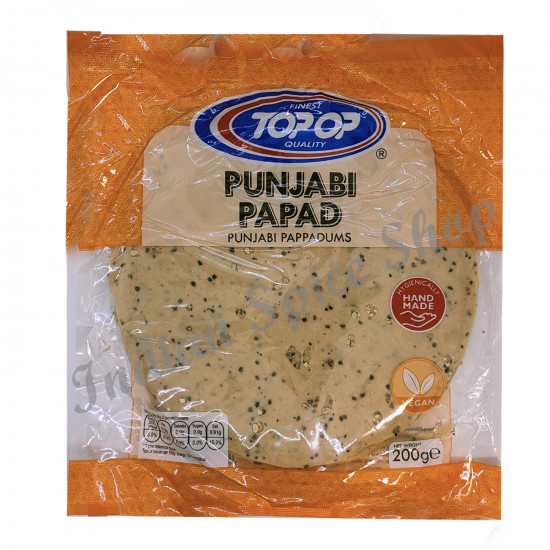 Topop Punjabi Papad 200g Topop Punjabi Papad 200g