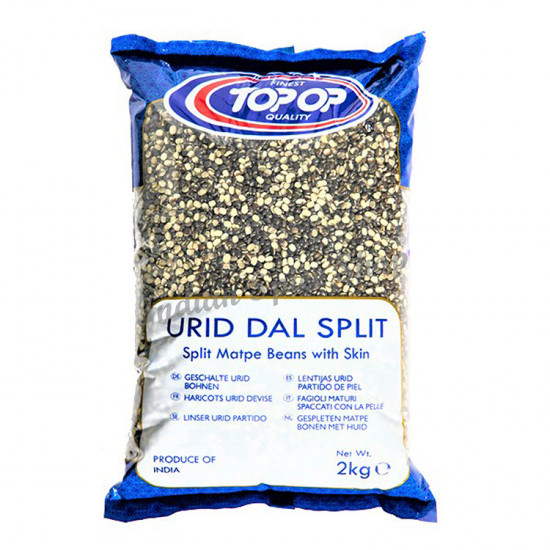 Topop Urid Dal Split 2kg Topop Urid Dal Split 2kg