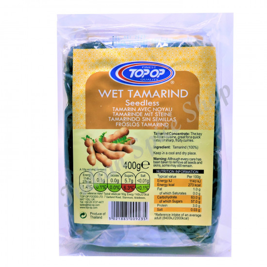 Topop Wet Tamarind Seedless 400g