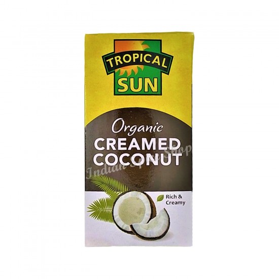 Tropical Sun Organic Creamed Coconut 200g 