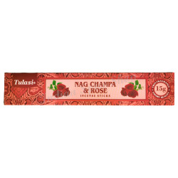 Tulasi Nag Champa And Rose Incense Sticks 15g