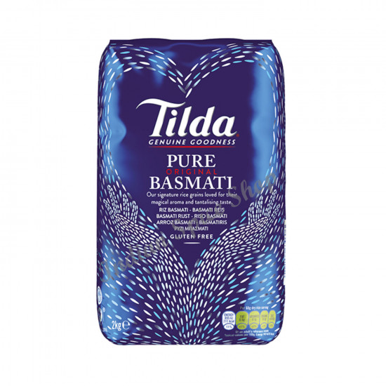 Tilda Genuine Goodness Pure Original Basmati Rice 2kg Tilda Genuine Goodness Pure Original Basmati Rice 2kg