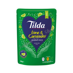Tilda Lime & Coriander Basmati Rice 250g