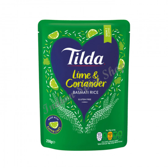 Tilda Lime & Coriander Basmati Rice 250g