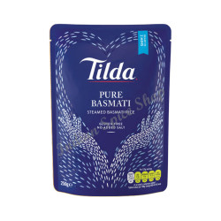 Tilda Pure Basmati Steamed Basmati Rice 250g