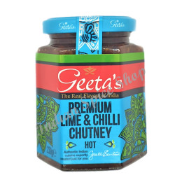 Geeta's Premium Lime & Chilli Chutney 230g