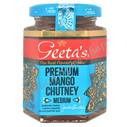 Geeta's Premium Mango Chutney Medium 230g