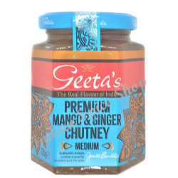 Geeta's Premium Mango And Ginger Chutney 230g