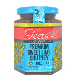 Geeta's Premium Sweet Lime Chutney Mild 230g