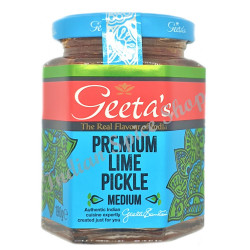 Geeta's Premium Lime Pickle Medium 190g