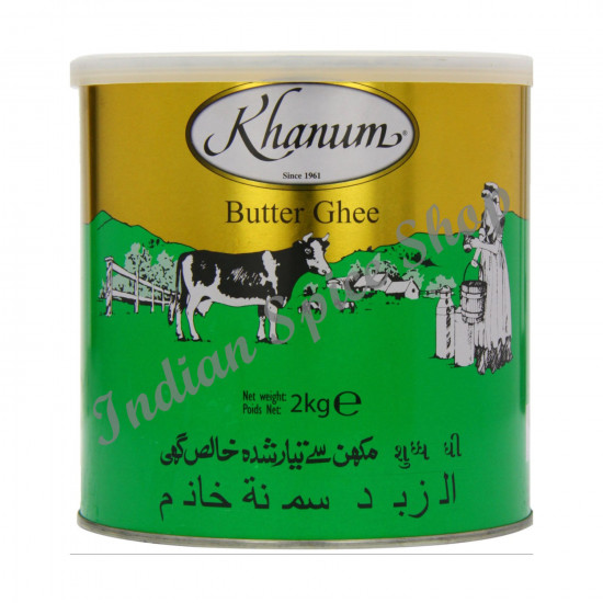 Khanum Butter Ghee 2kg Khanum Butter Ghee 2kg