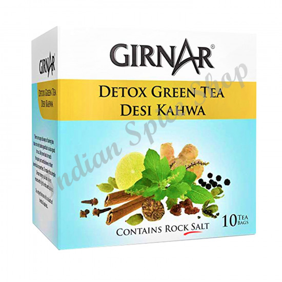 Girnar Detox Green Tea - 10 Bags Girnar Detox Green Tea - 10 Bags