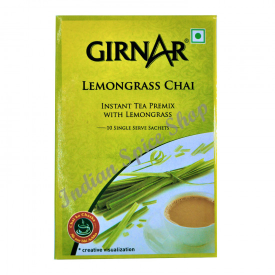 Girnar Lemongrass Chai 10 Sachets Girnar Lemongrass Chai 10 Sachets