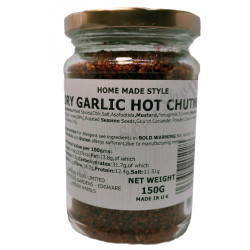 Home Made Style Dry Garlic Hot Chutney 150g
