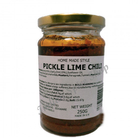 Home Made Style Pickle Lime Chilli 250g Home Made Style Pickle Lime Chilli 250g