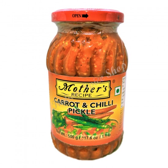 Mother's Recipe Carrot & Chilli Pickle 500g Mother's Recipe Carrot & Chilli Pickle 500g