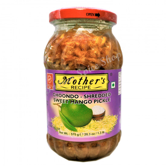 Mother's Recipe Choondo Shredded Sweet Mango Pickle 575g Mother's Recipe Choondo Shredded Sweet Mango Pickle 575g