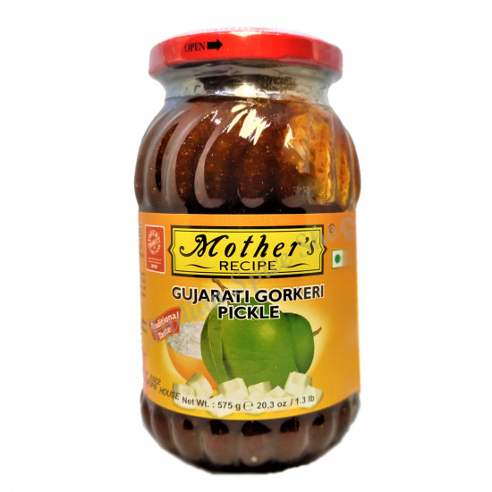 Mother's Recipe Gujarati Gorkeri Pickle 575g Mother's Recipe Gujarati Gorkeri Pickle 575g