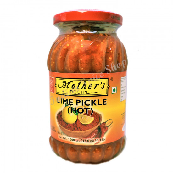 Mother's Recipe Lime Pickle Hot 500g Mother's Recipe Lime Pickle Hot 500g