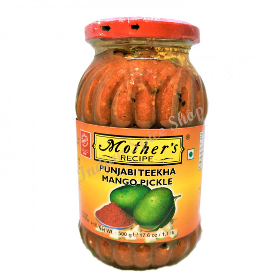 Mother's Recipe Punjabi Teekha Mango Pickle 500g Mother's Recipe Punjabi Teekha Mango Pickle 500g