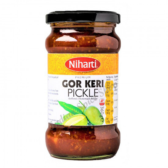 Niharti Premium Gor Keri Pickle 360g Niharti Premium Gor Keri Pickle 360g
